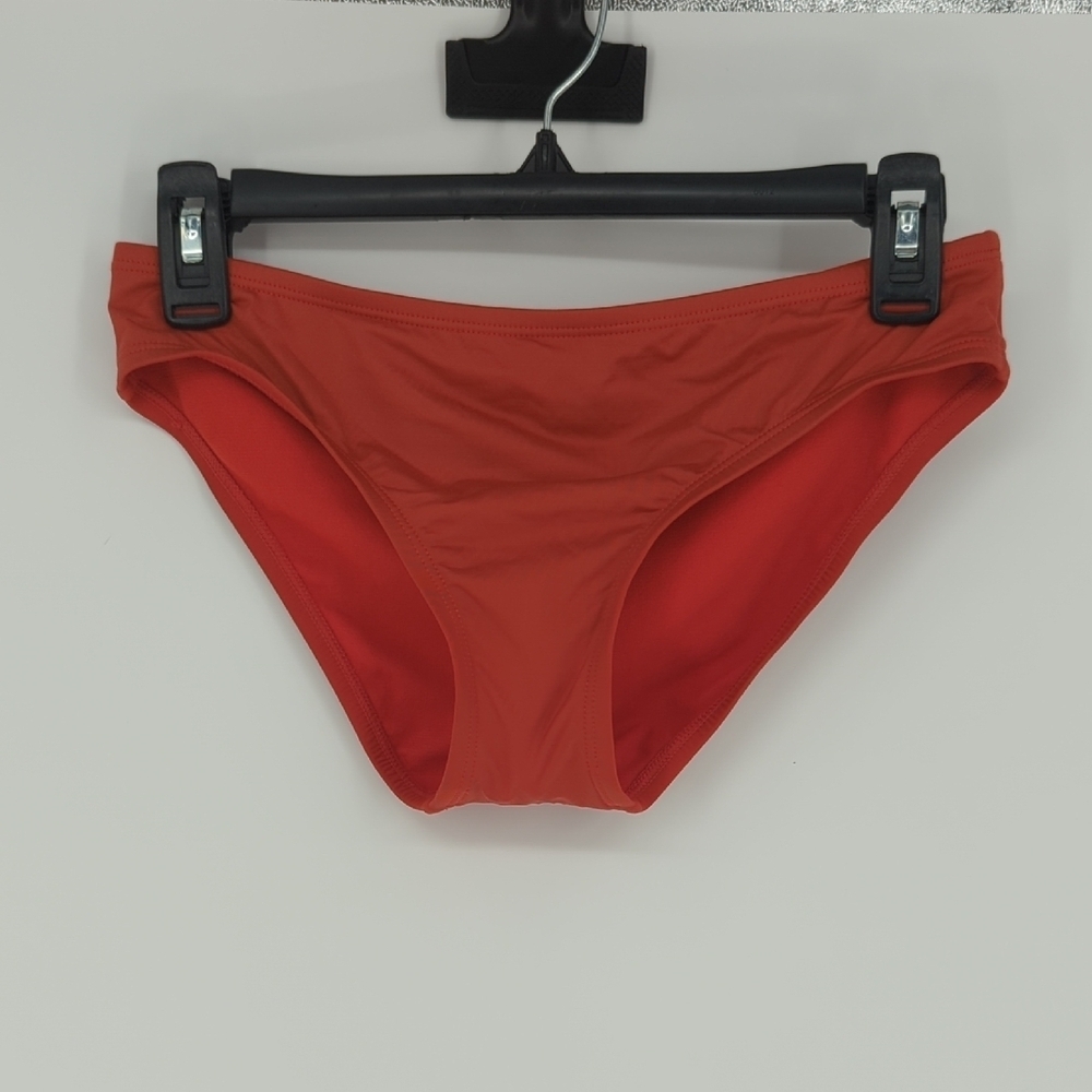 Perry Ellis Low Rise Bikini Bottom Orange Size Small beach travel resortwear